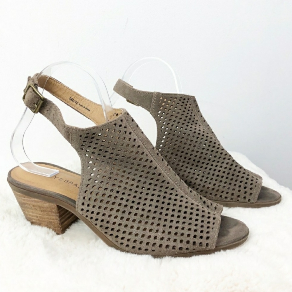 Lucky Brand Slingback Stacked Heel 9
